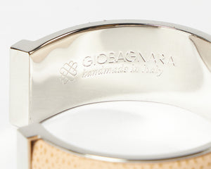 Elisee Open Bracelet 2cm Golf Cappucino