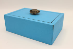 Ambretta Box Short Rectangular Turquoise