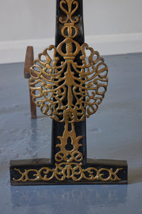 Pair of Arts and Crafts Andirons