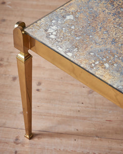 Pair of 1960s Brass Side Tables
