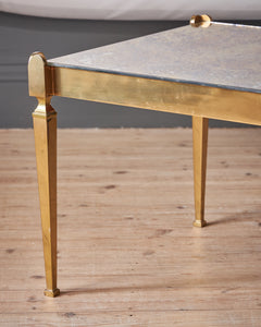 A Pair of 1960s Brass Side Tables