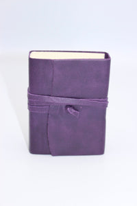 Mauve Small Leather Journal