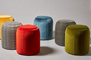 Small Upholstered Pouffe