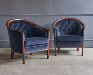 A Pair of Bertil Fridhagen Chairs