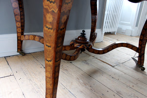 A Late 19th Century Italian Parquetry Centre Table