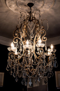 A pair of Genovese Style Chandeliers