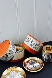 Fornasetti Plates and Match Holder