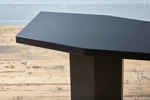 Ebonised Side Table