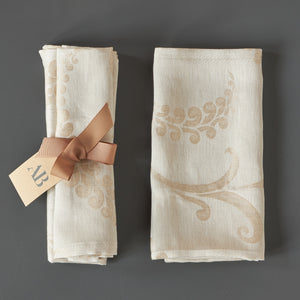 Linen Napkins Set of Two