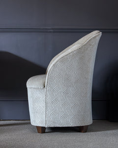 Small Upholstered Tub Chair