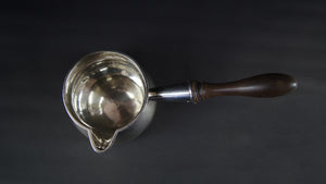 18th Century George II Silver Brandy Saucepan by John Swift